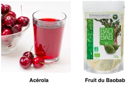 Acérola et Baobab - vitamince C