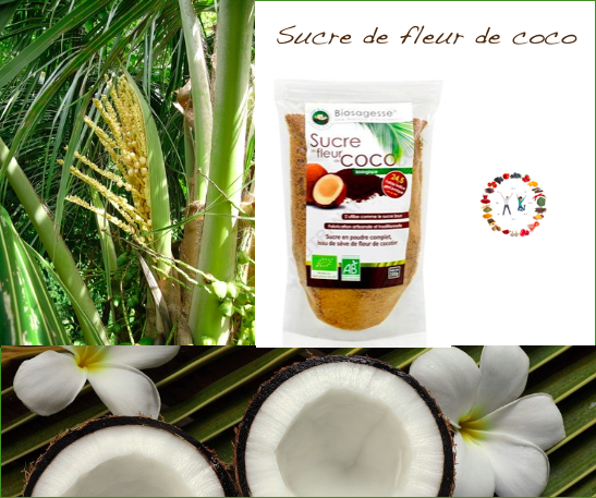 Vertus du sucre de fleur de coco -synergie alimentaire