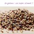 vertus du quinoa - synergie alimentaire