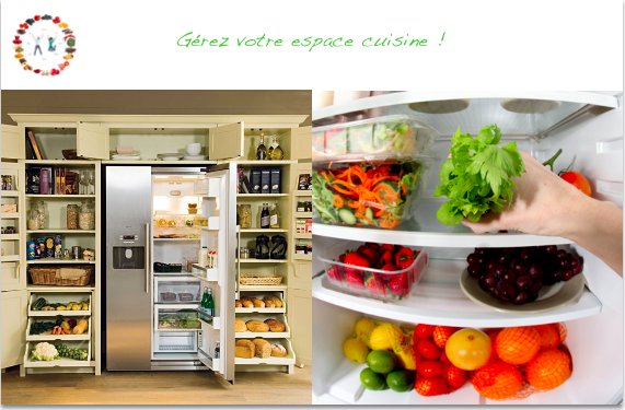 Gérer son espace cuisine - synergie alimentaire