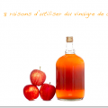 vertus du vinaigre de cidre -synergie alimentaire